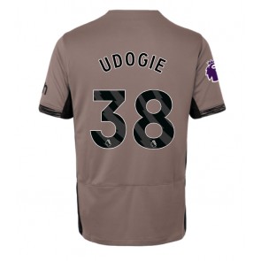 Tottenham Hotspur Destiny Udogie #38 Tredje Tröja Dam 2023-24 Kortärmad